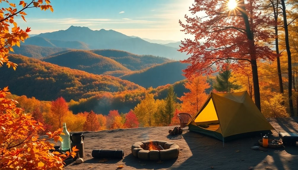 breathtaking mountain camping experience