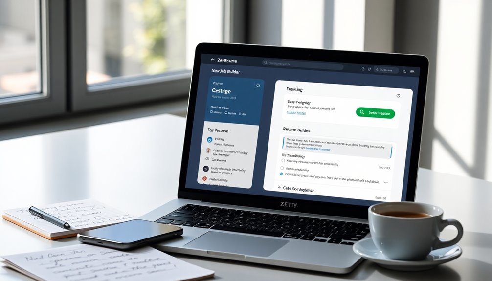comprehensive resume building tool