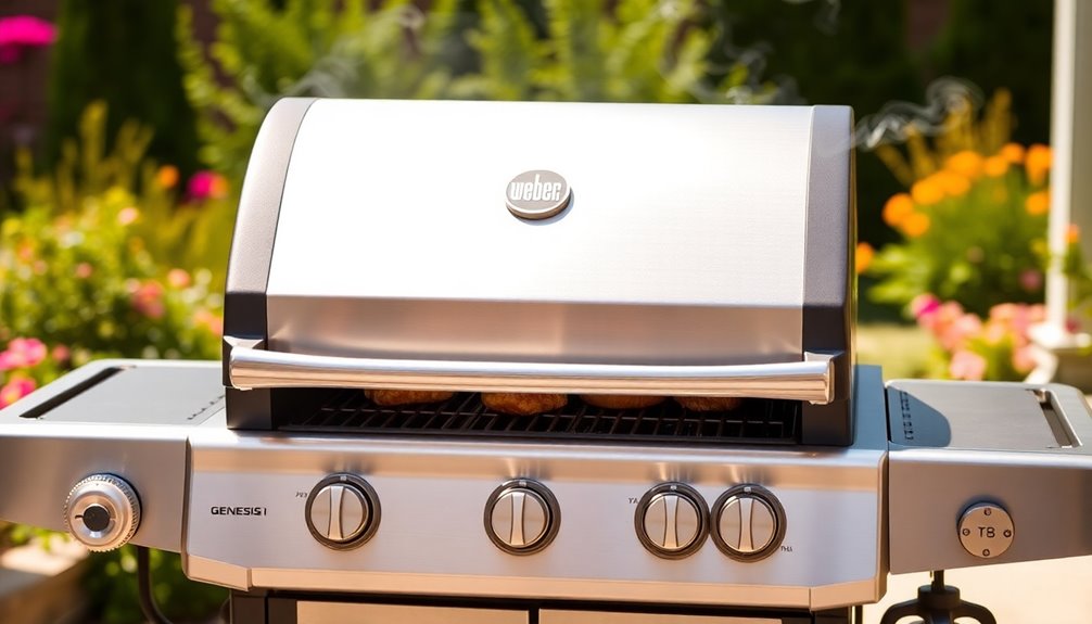 durable propane grill features