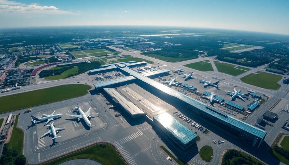 efficient global travel hub