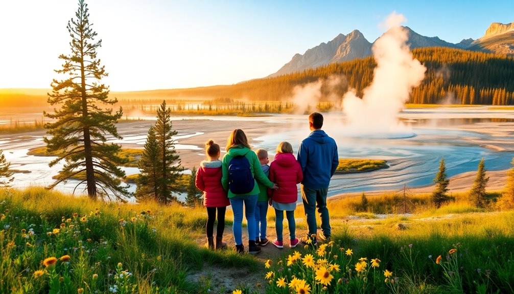 exploring yellowstone national wonders