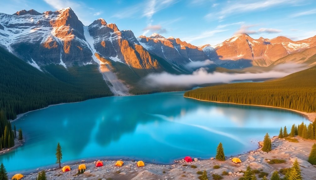 glacier national park camping