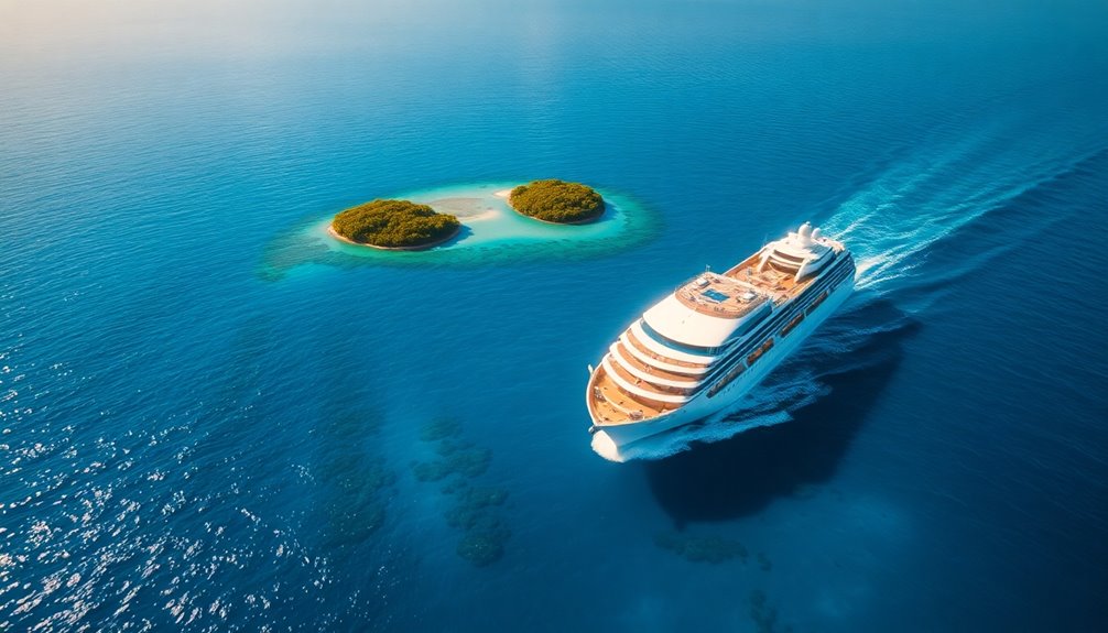 gourmet cruising at sea