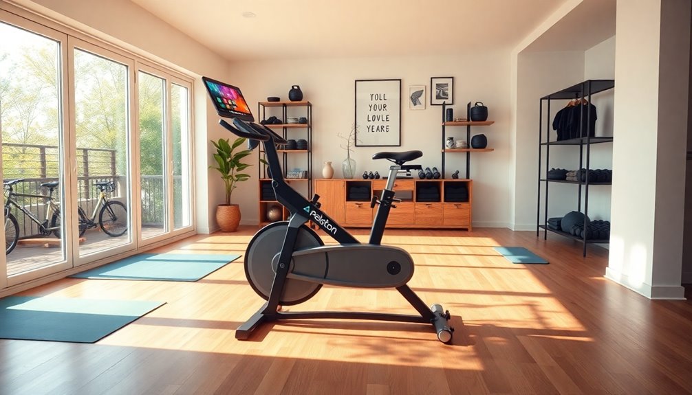 interactive home fitness experience