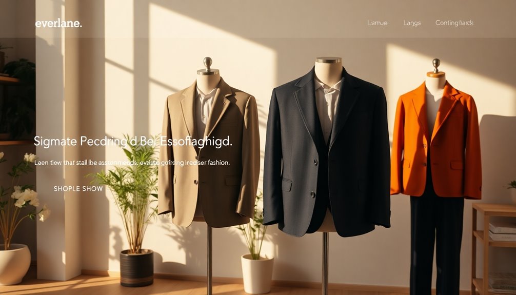 minimalist style ethical production
