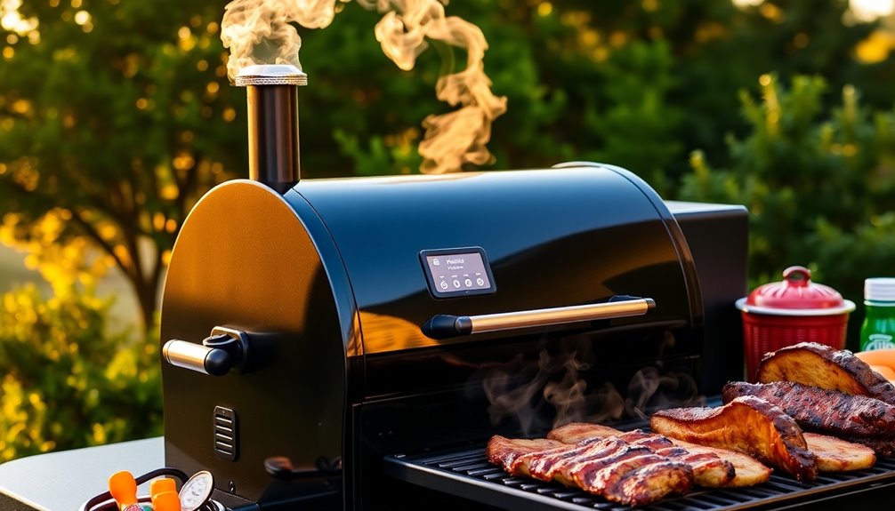 pellet grill key features