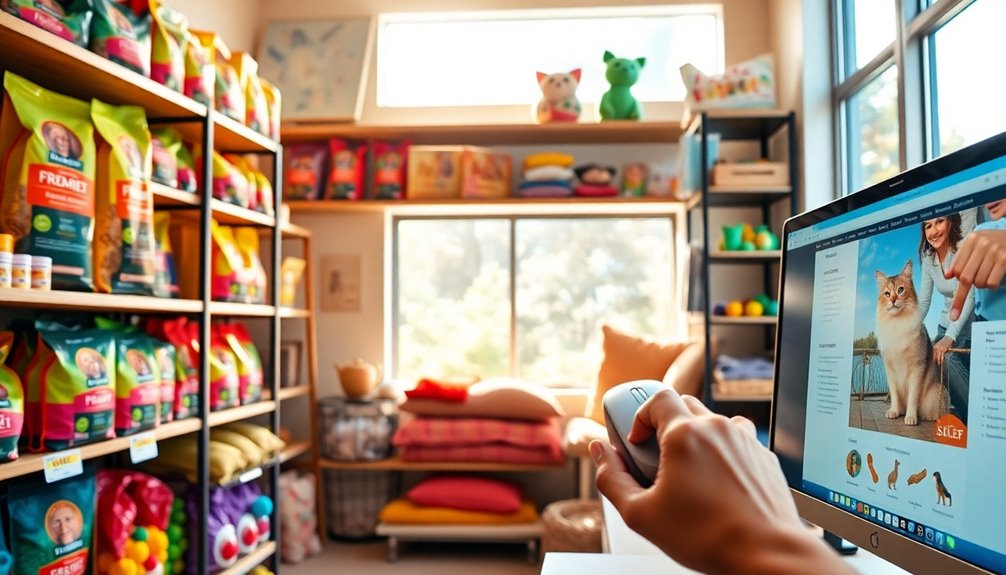 pet supply online store