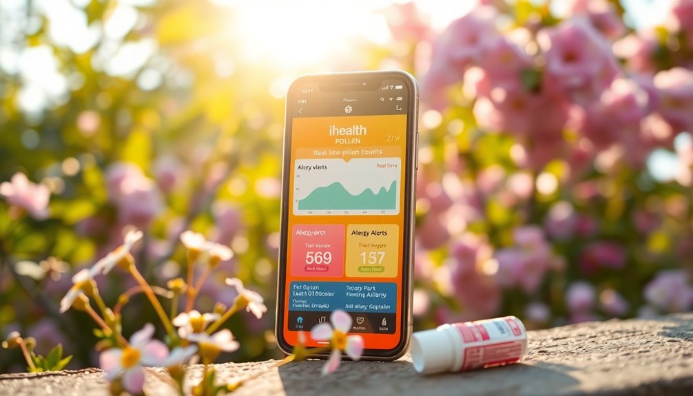 real time pollen alerts