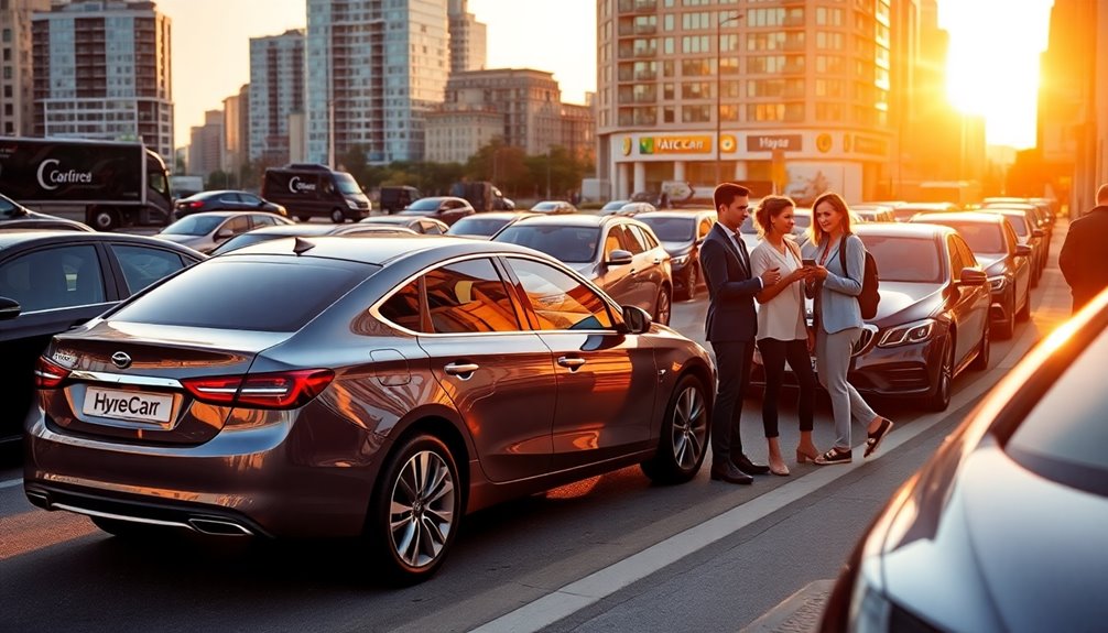rideshare car rental service