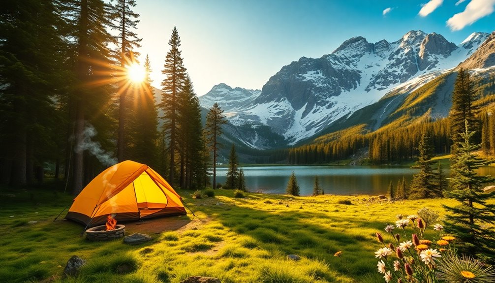 scenic mountain nature escape