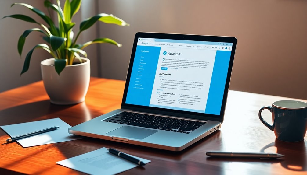 simplifying resume building process
