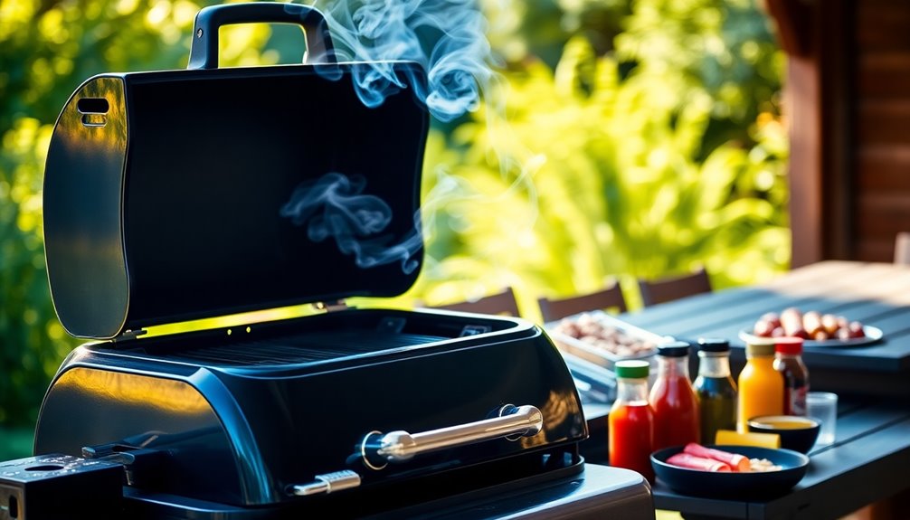 sturdy charcoal grill design