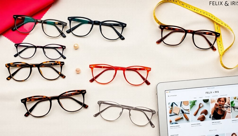 stylish virtual glasses shopping