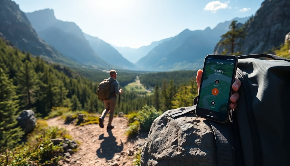 tracking hiking shared adventures