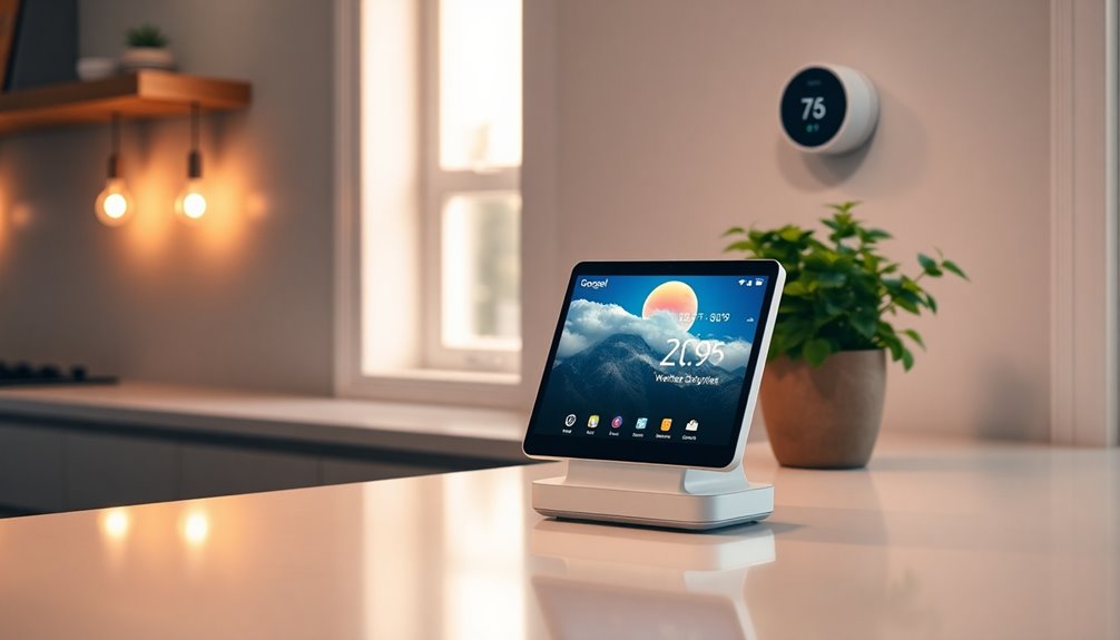 voice controlled smart display
