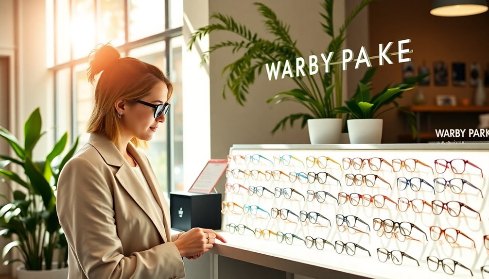 warby parker online experience